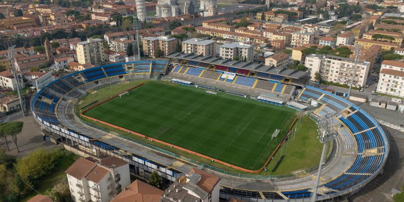 Pisa FC thi đấu tại sân nhà là Arena Garibaldi – Stadio Romeo Anconetani