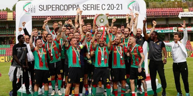 Chức vô địch Serie C thứ 2 của đội bóng mùa giải 2020-21